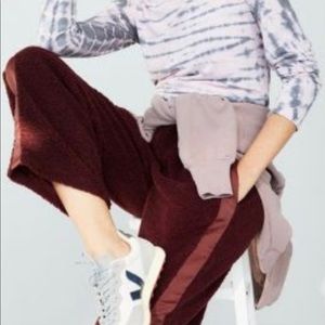 Anthropologie Victoria Sherpa wide-leg pants